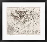 Framed Constellation  Saint Michael