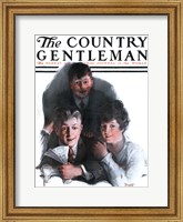 Framed Country Gentleman Magazine, April 20, 1918