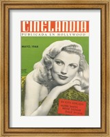 Framed Dolores Moran CINELANDIA Magazine