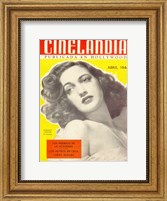 Framed Dorothy Lamour CINELANDIA Magazine