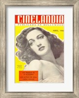 Framed Dorothy Lamour CINELANDIA Magazine