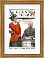 Framed Election Day 1922
