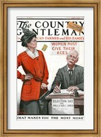 Framed Election Day 1922
