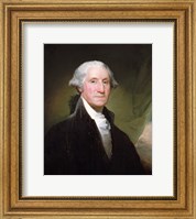 Framed George Washington, 1795