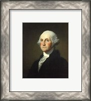 Framed Gilbert Stuart Williamstown Portrait of George Washington