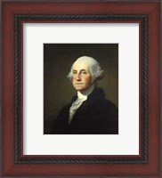 Framed Gilbert Stuart Williamstown Portrait of George Washington