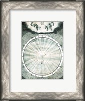 Framed Harmony of the World Zodiac Map