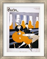Framed I Propose Dinner Puck Magazine Cover 1916 Dec 9