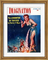 Framed Imagination Cover October 1954