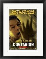 Framed Contagion - Matt Damon