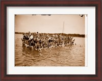 Framed Hawaiian Swimmers at Potomac Tidal Basin