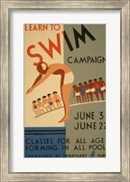 Framed Learn to Swim