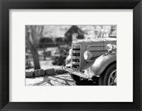 Framed Fire Engine -  Jerome, Arizona