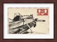 Framed Small Vintage Air Mail I