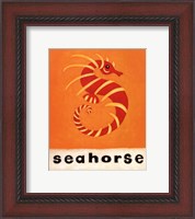 Framed S is for Seahorse