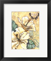 Small Hibiscus Medley II Framed Print