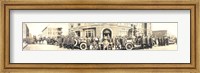 Framed Gary's Fire Fighters 1914