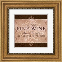 Framed Wine Inspiration II