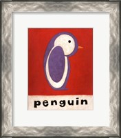 Framed P is for Penguin