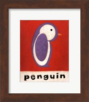 Framed P is for Penguin