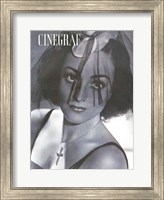 Framed Joan Crawford CINEGRAF Magazine