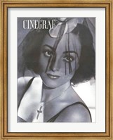 Framed Joan Crawford CINEGRAF Magazine