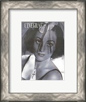 Framed Joan Crawford CINEGRAF Magazine