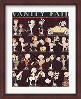 Framed John Held Vanity Fair 1921