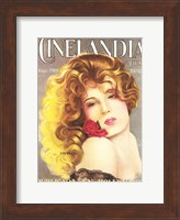 Framed Lili Damita CINELANDIA Magazine