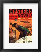 Framed Mystery Novels Magazine Spring 1933