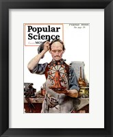 Framed Perpetual Motion by Norman Rockwell