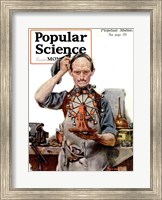 Framed Perpetual Motion by Norman Rockwell