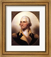 Framed Portrait of George Washington