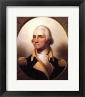 Framed Portrait of George Washington