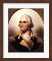 Framed Portrait of George Washington