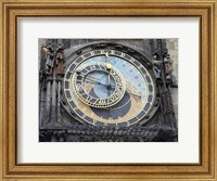 Framed Prague - Astronomical Clock Detail