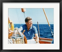 Framed President Kennedy Vacations at Hammersmith Farm