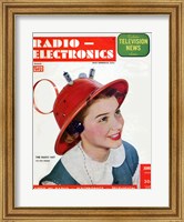 Framed Radio Electronics Cover June 1949