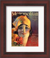 Framed Rolf Armstrong Metropolitan Jan 1919