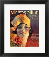 Framed Rolf Armstrong Metropolitan Jan 1919