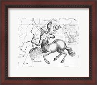 Framed Sagittarius Hevelius