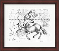 Framed Sagittarius Hevelius