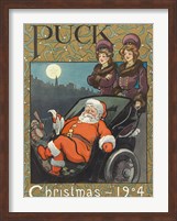 Framed Santa 1904 Puck Cover