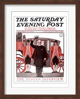 Framed Saturday evening post 1903