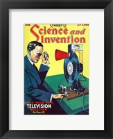 Framed Science and Invention Nov 1928 Cover