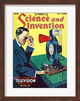 Framed Science and Invention Nov 1928 Cover