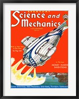 Framed Science and Mechanics Nov 1931 Cover