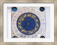 Framed St Marks Venice Clock