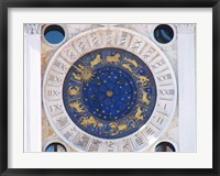 Framed St Marks Venice Clock
