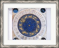 Framed St Marks Venice Clock